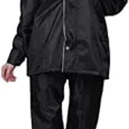 youth robe Women�s Waterproof Rain Suit � Lightweight Hooded Rain Coat & Pants Set, Windproof Outdoor Jacket for Hiking, Travel & Work with Storage Bag-picture-26