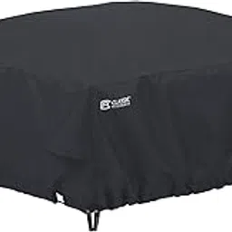 Classic Accessories 55-556-010401-00 Square Fire Pit Cover, 36", Black-image-39