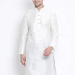 vastramay Men's Cotton Straight Kurta-picture-42