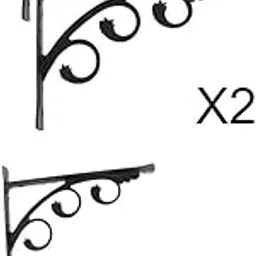 6X European Style L Shaped Wall Mounted Shelf Bracket Metal Hanging Holders|Home & Garden|Furniture|Bookcases-picture-29