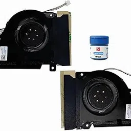 SpareWave High- Quality Replacement Internal CPU GPU Cooling Fan for ASUS ROG Zephyrus G14 GA401 GA401QE GA401QH GA401QM GA401IHR GA401Q GA401QM (12 VOLT) Comes With MH501 Cooling paste-picture-24