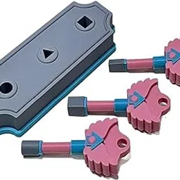 4 Pcs Game Toy, Key and Lock Components Set, Early Childhood Education Tools for Motor Skill Development, Home Playtime Activities for Toddlers Aged 1-3 Years-picture-56