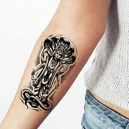 New Moksh Tattoo Lord Vishu Ji God Tattoo Waterproof Temporary Body Tattoo-picture-10