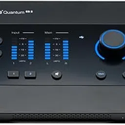 PreSonus Quantum ES2 2-In/2-Out USB-C Audio Interface for Musicians, Podcasters and Streamers with 24-Bit/192kHz, 2 Mic/Line Inputs, Fender Guitar Input, Auto-Gain, Loopback, and Studio One+ Software-picture-50