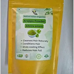 Arappu Powder for Hair growth and Hair cleansing Pack of 200g fresh and natural Albizia Amara | arappu powder with double filtered cleaning process-picture-32