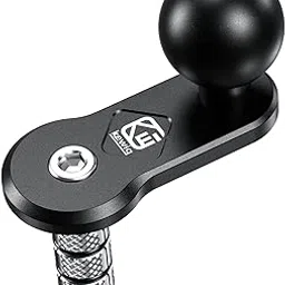 BRCOVAN Aluminum Alloy Motorcycle Fork Stem Mount Base with 1'' TPU Ball for Stem Tube 12mm to 25.4mm in Diameter, Compatible with RAM Mounts B Size 1 Inch Ball Double Socket Arm-picture-69