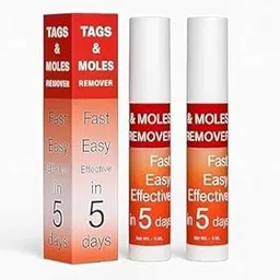 Skin Tag & Mole Remover Serum – Fast & Effective Herbal Formula for All Skin Types | Safe, Painless & Easy Mole, Wart, and Skin Tag Removal | Natural Spot Corrector Solution (Pack of 2)-picture-28