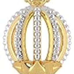 malabar gold & diamonds BIS Hallmark (585) 14k Yellow Gold Pendant for Unisex-picture-16