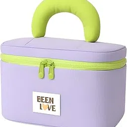 SHIVEXIM Portable Cute Toiletry Bag Travel Cosmetic Storage Bag Makeup Bag Large Capacity Shampoo Pouch for Home Business Trips Travels Clearance (Purple)-picture-31