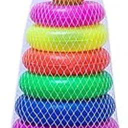 Negi Stacking Colourful Teddy Rings for Growing Babies,Toddlers - 5 Rings (Multicolor) (7 Rings)-picture-24