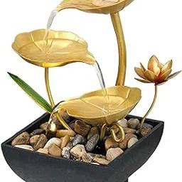 FABLOFT® Tabletop Water Fountain Automatic Pump for Living Room Indoor Garden Bedroom-image-23