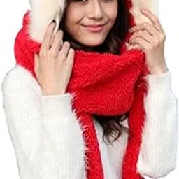 cngyni Lucky Beth Winter Warm Women Wool Hat/Scarf/Gloves Set Knitted Hat Scarf Mitten-picture-16
