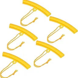 X AUTOHAUX 5 Pcs ABS Wheel Protector Tire Changing Rim Edge Savers Tyre Changer Guard Rim Tools for Motorcycle Car ATV 15cm Yellow-picture-10