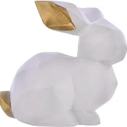 YSP CRAFTS Elegant Rabbit Statue for Home Decor | Stylish Figurine Showpiece for Living Room Accent & Gift Idea-image-0