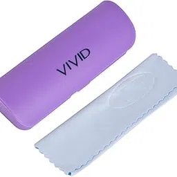 vivid Vision Unisex Adult Lightweight Eyewear Specs Case Cover | Free With Cleaning Cloth | Protect Eye Glasses | Plastic | Spectacles | Cases-picture-42