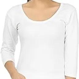 body liv Ladies RNS Three Fourth Sleeves Thermal Top (34/85) Off-White-picture-19
