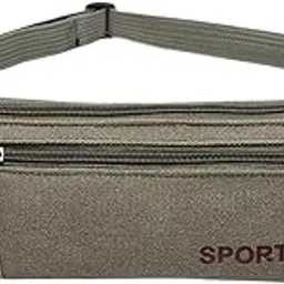 Dress Cici Running Canvas Waist Bag, Sport Belt Bag for Men & Women, Green, One Size-image-49