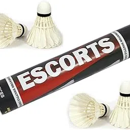 AEM™ ESCORTS Badminton Shuttlecock Straight Feather ||Pack of 10||-picture-10