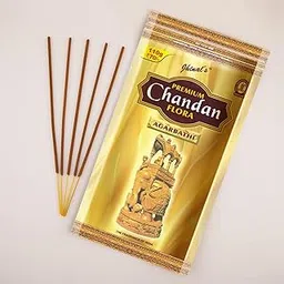 PLATINA Chandan Premium Flora Agarbathi 110g Zipper Lock Pack for Freshness (Pack of 2)-picture-21