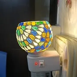 Camphor Diffuser Burner|Kapoor dani Electrical Camphor| Kapoor Dani Night Lamp Essential Oil Camphor Burner for Fragrance with Switch On|Off Button for Heating (You can get Any Design)-picture-52