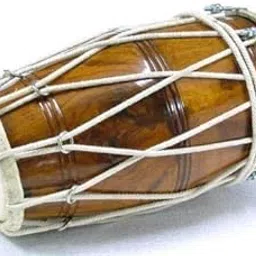 Music World Sheesham Wood Studio Style Dholak (dholki)-picture-23