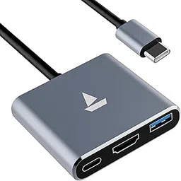 boAt Swift Lynk Hub with Type-C PD 100W 2-Way Port, 4K HDMI Output, Durable Aluminium Alloy Build, USB 3,0 Supports 5GB Data sync, Type-C Expansion Hub, Universal Compatibility(Silver)-picture-13