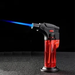 Gadget Deals- Jet Flame Lighter | Gas Lighter for Kitchen | Refillable Cigarette Lighter | Jet Flame Torch Barbeque (BBQs) (Color May VAY) image 1