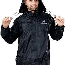 raida Drymax 15K Rain Jacket | 15,000mm Waterproof | Mesh Lining for Ventilation | Removable Hoodie | Adjustable Fit | Ideal for Riding & Outdoor Use-picture-46