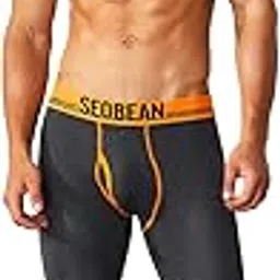 seobean Men's Sport Long John Boxer Trunks Underwear Thermal Underwear-picture-34
