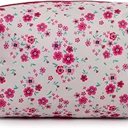 qips Versatile Cosmetic Pouch - Makeup Travel Bag, Vanity Case, Jewelry Organizer, Toiletry Storage for Travel & Home (White)-picture-20