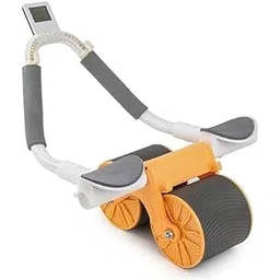 JAPZIYA ExerciseAb roller Wheel Automatic Rebound 2 In 1 For Abs Workout Abdominal Fitness Wheel for men women, Dynamic Core Trainer Plank Exercise Wheels with Phone Stand, Knee Pad For Home Fitness-image-67