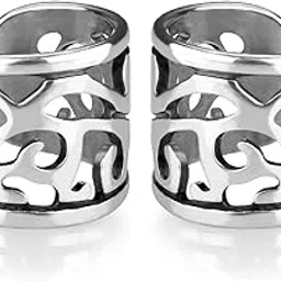 via mazzini Cut-Out Design Non Piercing Ear Cuff Earrings For Women And Girls (ER1257) 1 Pair-picture-26