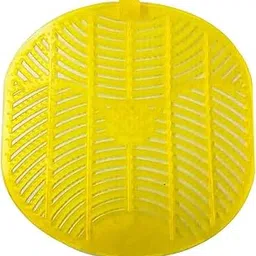 DHWANI ENTERPRISE Hevay Urinal Screen Mat (Multicolour, Standard Size) -10 Pieces Set (LEMON/ORANGE)-picture-17