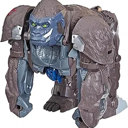 Transformers Toys Rise of The Beasts Movie, Smash Changer Optimus Primal Action Figure - Ages 6 and up, 9-inch-picture-14