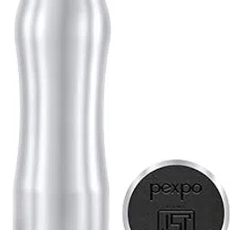 Pexpo Bistro Pro ISI Certified Stainless Steel Fridge/Sports Water Bottle 750ml, Silver | Single Walled | Easy Grip | Leakproof Water Bottle for Home, Office, Gym, School | Limited RCB Edition-picture-12
