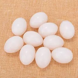 BIG BOOM® 10pcs Toy Ball Solid Homing Dummy Fake Supplies 2.6 * 3.6cm White-picture-21