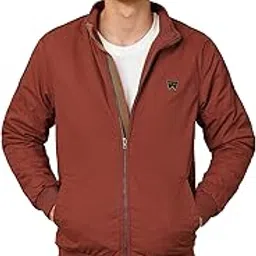 wrangler Men's Solid Brown Jacket (Regular)-picture-36