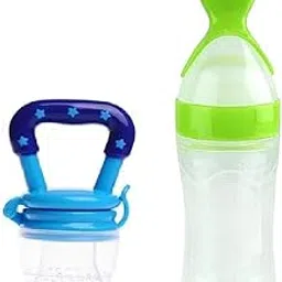 Gilli Shopee Baby Silicone Food Feeder & Fruit Feeder Nibbler Combo-picture-13