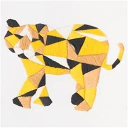 Enakshi® 2xHandmade Embroidery Starter Kit Set Animals Stitch for Adults Tiger|Crafts | Needlecrafts & Yarn | Embroidery & Stitch | Hand Embroidery Kits | Stitch Kits-picture-33