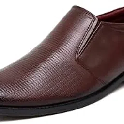 aramish Men's Genuine Leather Formal Slipon Moccasin Shoes (UK 5 to 10 UK)-picture-41
