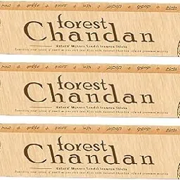 Forest Chandan Natural Mysore Sandal Incense Sticks - Set of 3 Boxes (50 GMS Each, Total 150 GMS)-picture-19