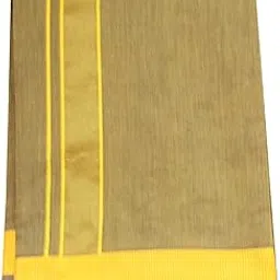 Indhirani Men's Narashima Dhoti(Musted_1.90m)-picture-49