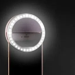 HIFY Mini Selfie Ring Light for Mobile Laptop Tablets Webcams Selfie,Photoshoot, Videocalls Videochats Ring Flash (White)-picture-15