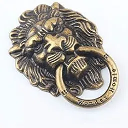 BeFunky Universal Lion Head Metal Mobile Phone Ring Grip Holder Stand, Finger Ring for All Mobile Phone and Tablet (Bronze)-picture-33