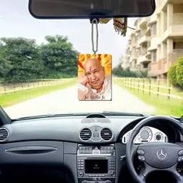 blinkNshop spinspoke Car Hanging Jai Guru Ji Printed Accessories, MDF Wooden, Double Side Printing, 3.5 x 2.5 Inch (CH1)-image-60