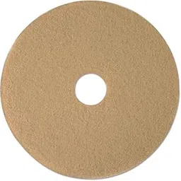 Ultra High-Speed Floor Pads, 19-Inch Diameter, Champagne, 5/Carton, Sold as 1 Carton, 5 Each per Carton-picture-31
