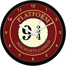 Epic Stuff - Harry Potter Decorative Hogwarts 9 3/4 Wall Clock (with Numbers) - Officially Licensed by Warner Bros, USA, (ESHPWCLOCK008)-image-85