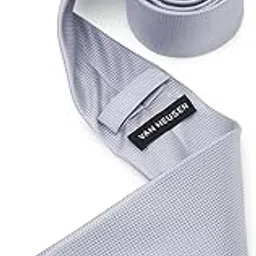van heusen Men Grey Textured Formal Tie-picture-14
