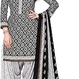 siril Women's Poly Cotton Printed Unstitched Salwar Suit Material With Poly Cotton Dupatta-picture-27