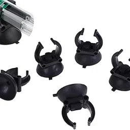 SANSEFERO Premier Plants Aquarium Heater,Light Suction Cup Portable Plastic Sucker Cup Clamps And Motor Airline Tube Clip For Aquarium Fish Tank(Pack Of 5)-picture-26